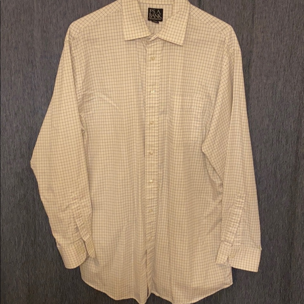 Jos A Bank button down dress shirt.